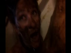 Slut got banged by cock full of shit